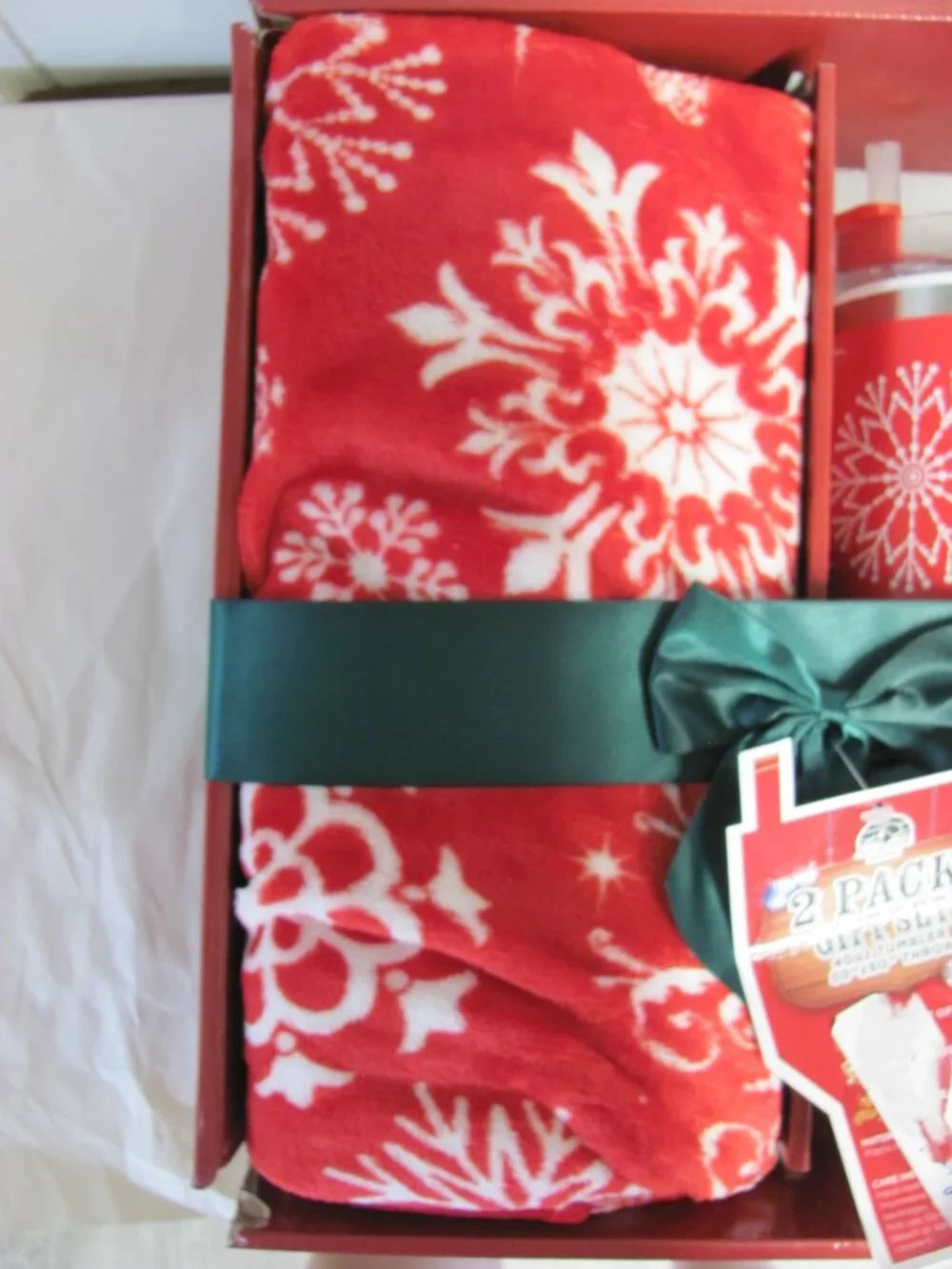 ALTITUDE  HOME 2 PIECE THROW & TUMBLER SET NWT